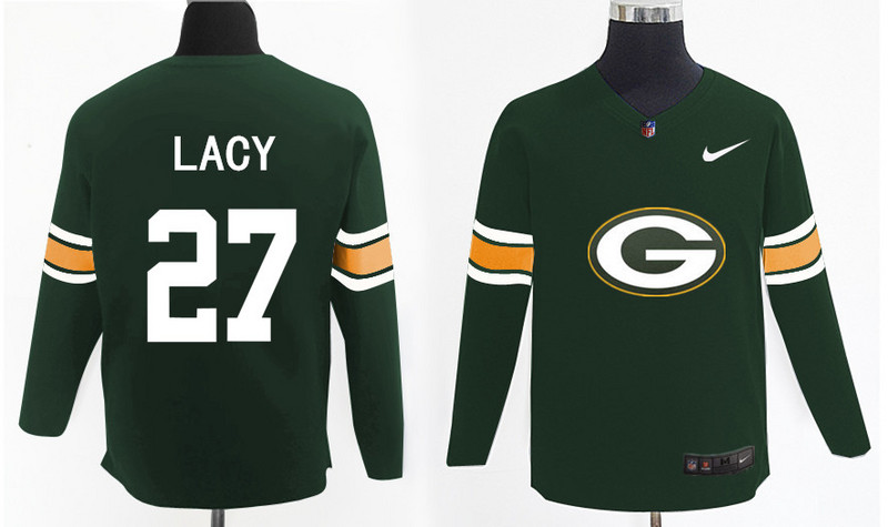 Nike Packers 27 Eddie Lacy Green Knit Sweater Nike Packers 27 Eddie Lacy Green Knit Sweater