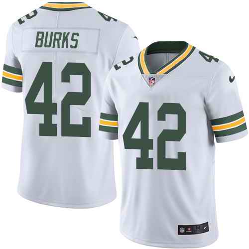 Nike Packers 42 Oren Burks White Vapor Untouchable Limited Jersey Nike Packers 42 Oren Burks White Vapor Untouchable Limited Jersey