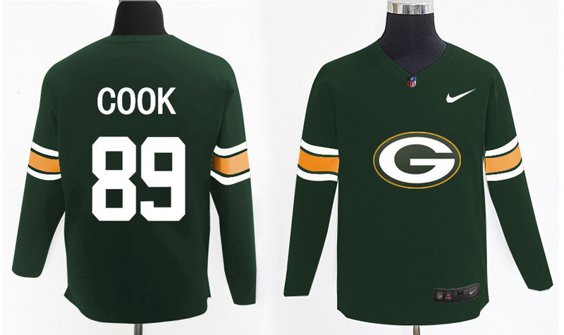 Nike Packers 89 Jared Cook Green Knit Sweater Nike Packers 89 Jared Cook Green Knit Sweater