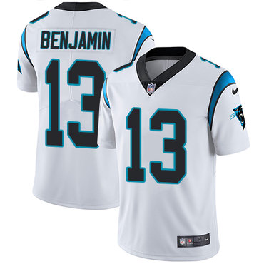 Nike Panthers #13 Kelvin Benjamin White Men's Stitched NFL Vapor Untouchable Limited Jersey Nike Panthers #13 Kelvin Benjamin White Men's Stitched NFL Vapor Untouchable Limited Jersey