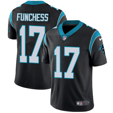 Nike Panthers #17 Devin Funchess Black Team Color Men's Stitched NFL Vapor Untouchable Limited Jersey Nike Panthers #17 Devin Funchess Black Team Color Men's Stitched NFL Vapor Untouchable Limited Jersey