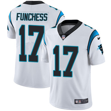 Nike Panthers #17 Devin Funchess White Men's Stitched NFL Vapor Untouchable Limited Jersey Nike Panthers #17 Devin Funchess White Men's Stitched NFL Vapor Untouchable Limited Jersey