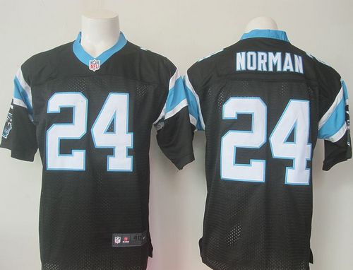 Nike Panthers #24 Josh Norman Black Team Color Men's Stitched NFL Elite Nike Panthers #24 Josh Norman Black Team Color Men's Stitched NFL Elite