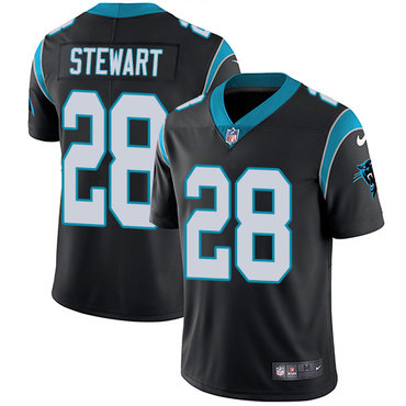 Nike Panthers #28 Jonathan Stewart Black Team Color Men's Stitched NFL Vapor Untouchable Limited Jersey Nike Panthers #28 Jonathan Stewart Black Team Color Men's Stitched NFL Vapor Untouchable Limited Jersey