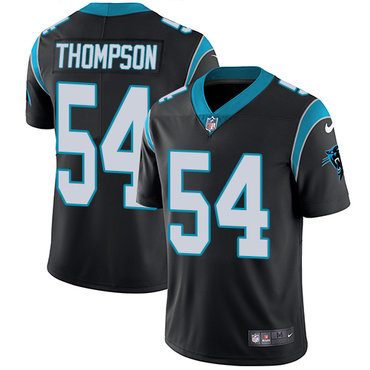Nike Panthers #54 Shaq Thompson Black Team Color Men's Stitched NFL Vapor Untouchable Limited Jersey Nike Panthers #54 Shaq Thompson Black Team Color Men's Stitched NFL Vapor Untouchable Limited Jersey