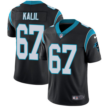 Nike Panthers #67 Ryan Kalil Black Team Color Men's Stitched NFL Vapor Untouchable Limited Jersey Nike Panthers #67 Ryan Kalil Black Team Color Men's Stitched NFL Vapor Untouchable Limited Jersey