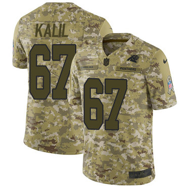 Nike Panthers #67 Ryan Kalil Camo Youth Stitched NFL Limited 2018 Salute to Service Jersey Nike Panthers #67 Ryan Kalil Camo Youth Stitched NFL Limited 2018 Salute to Service Jersey