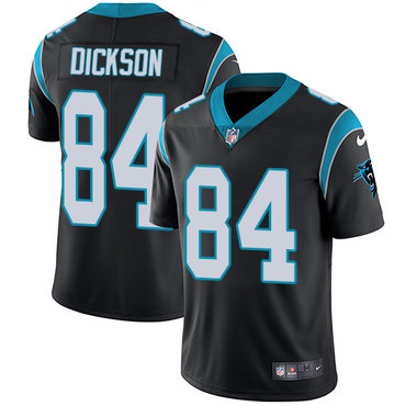 Nike Panthers #84 Ed Dickson Black Team Color Men's Stitched NFL Vapor Untouchable Limited Jersey Nike Panthers #84 Ed Dickson Black Team Color Men's Stitched NFL Vapor Untouchable Limited Jersey