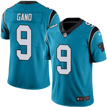 Nike Panthers #9 Graham Gano Blue Alternate Men's Stitched NFL Vapor Untouchable Limited Jersey Nike Panthers #9 Graham Gano Blue Alternate Men's Stitched NFL Vapor Untouchable Limited Jersey