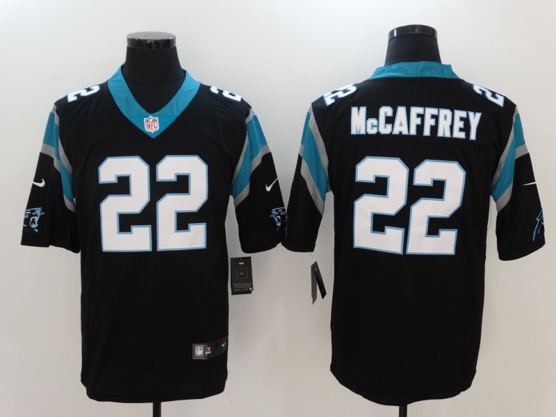Nike Panthers 22 Christian McCaffrey Black Vapor Untouchable Player Limited Jersey Nike Panthers 22 Christian McCaffrey Black Vapor Untouchable Player Limited Jersey
