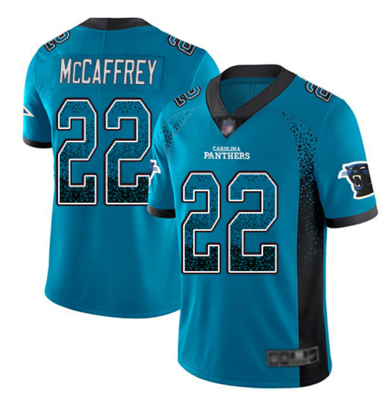 Nike Panthers 22 Christian McCaffrey Blue Drift Fashion Limited Jersey Nike Panthers 22 Christian McCaffrey Blue Drift Fashion Limited Jersey