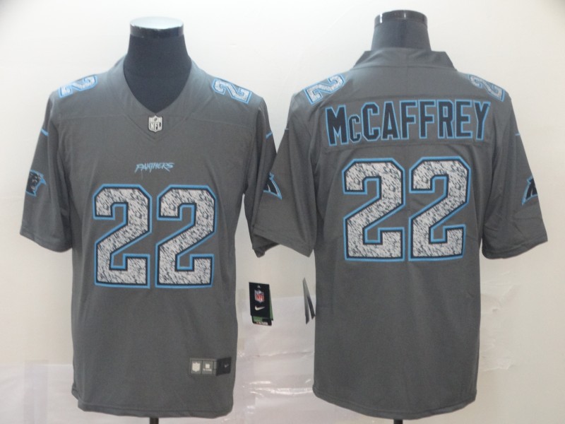 Nike Panthers 22 Christian McCaffrey Gray Camo Vapor Untouchable Limited Jersey Nike Panthers 22 Christian McCaffrey Gray Camo Vapor Untouchable Limited Jersey