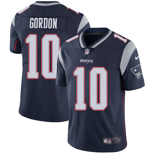 Nike Patriots #10 Josh Gordon Navy Blue Team Color Men's Stitched NFL Vapor Untouchable Limited Jersey Nike Patriots #10 Josh Gordon Navy Blue Team Color Men's Stitched NFL Vapor Untouchable Limited Jersey