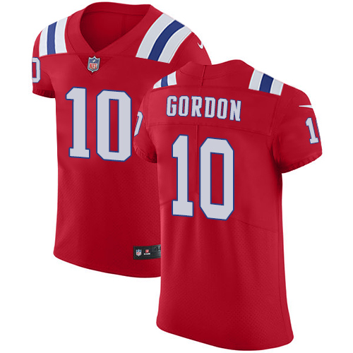 Nike Patriots #10 Josh Gordon Red Alternate Men's Stitched NFL Vapor Untouchable Elite Jersey Nike Patriots #10 Josh Gordon Red Alternate Men's Stitched NFL Vapor Untouchable Elite Jersey