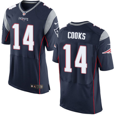 Nike Patriots #14 Brandin Cooks Navy Blue Team Color Men's Stitched NFL Elite Jersey Nike Patriots #14 Brandin Cooks Navy Blue Team Color Men's Stitched NFL Elite Jersey