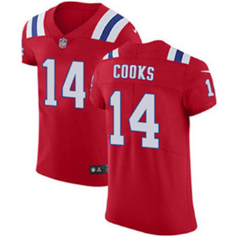 Nike Patriots #14 Brandin Cooks Red Alternate Men's Stitched NFL Vapor Untouchable Elite Jersey Nike Patriots #14 Brandin Cooks Red Alternate Men's Stitched NFL Vapor Untouchable Elite Jersey