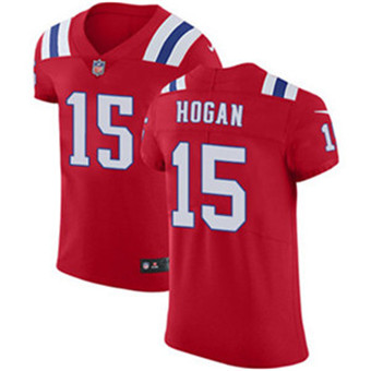 Nike Patriots #15 Chris Hogan Red Alternate Men's Stitched NFL Vapor Untouchable Elite Jersey Nike Patriots #15 Chris Hogan Red Alternate Men's Stitched NFL Vapor Untouchable Elite Jersey
