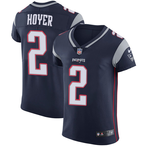 Nike Patriots #2 Brian Hoyer Navy Blue Team Color Men's Stitched NFL Vapor Untouchable Elite Jersey Nike Patriots #2 Brian Hoyer Navy Blue Team Color Men's Stitched NFL Vapor Untouchable Elite Jersey