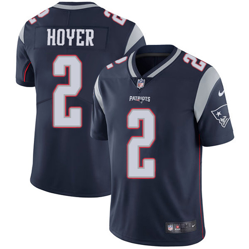 Nike Patriots #2 Brian Hoyer Navy Blue Team Color Men's Stitched NFL Vapor Untouchable Limited Jersey Nike Patriots #2 Brian Hoyer Navy Blue Team Color Men's Stitched NFL Vapor Untouchable Limited Jersey