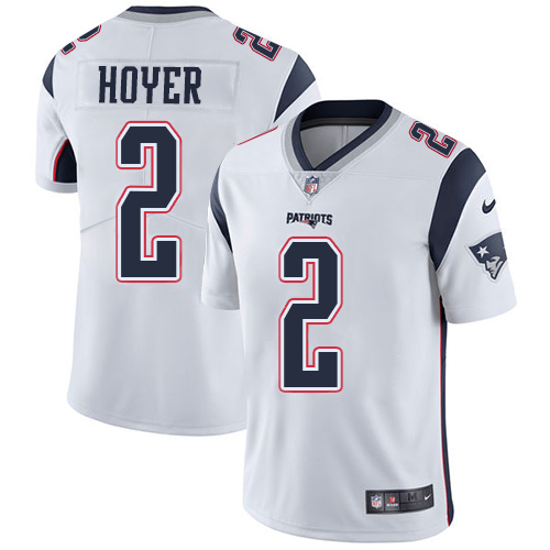 Nike Patriots #2 Brian Hoyer White Men's Stitched NFL Vapor Untouchable Limited Jersey Nike Patriots #2 Brian Hoyer White Men's Stitched NFL Vapor Untouchable Limited Jersey