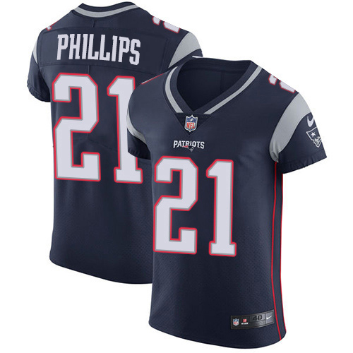 Nike Patriots #21 Adrian Phillips Navy Blue Team Color Men's Stitched NFL Vapor Untouchable Elite Jersey Nike Patriots #21 Adrian Phillips Navy Blue Team Color Men's Stitched NFL Vapor Untouchable Elite Jersey