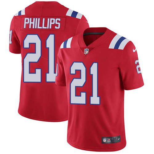 Nike Patriots #21 Adrian Phillips Red Alternate Men's Stitched NFL Vapor Untouchable Limited Jersey Nike Patriots #21 Adrian Phillips Red Alternate Men's Stitched NFL Vapor Untouchable Limited Jersey
