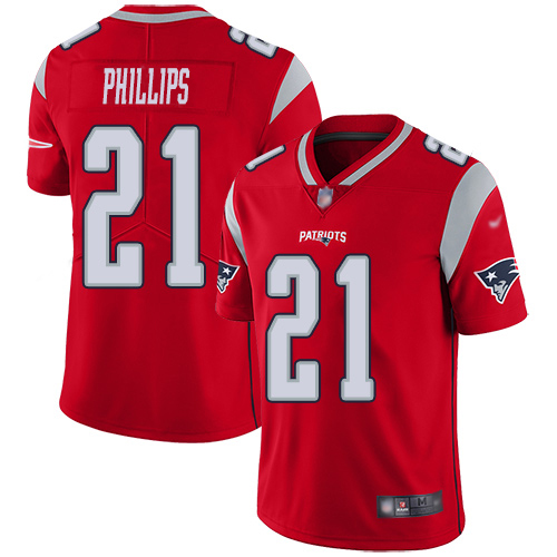 Nike Patriots #21 Adrian Phillips Red Men's Stitched NFL Limited Inverted Legend Jersey Nike Patriots #21 Adrian Phillips Red Men's Stitched NFL Limited Inverted Legend Jersey