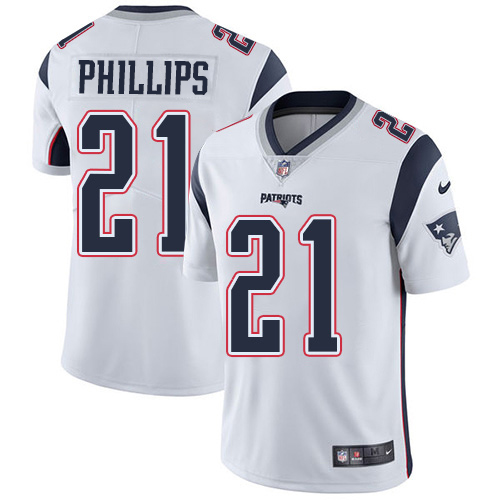 Nike Patriots #21 Adrian Phillips White Men's Stitched NFL Vapor Untouchable Limited Jersey Nike Patriots #21 Adrian Phillips White Men's Stitched NFL Vapor Untouchable Limited Jersey