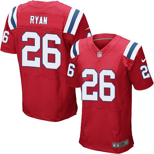 Nike Patriots #26 Logan Ryan Red Alternate Men's Stitched NFL Elite Jersey Nike Patriots #26 Logan Ryan Red Alternate Men's Stitched NFL Elite Jersey