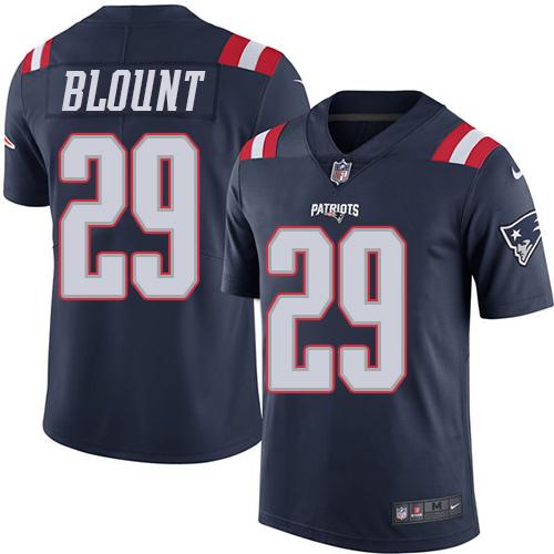 Nike Patriots #29 LeGarrette Blount Navy Blue Men's Stitched NFL Limited Rush Jersey Nike Patriots #29 LeGarrette Blount Navy Blue Men's Stitched NFL Limited Rush Jersey