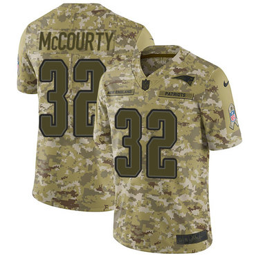 Nike Patriots #32 Devin McCourty Camo Men's Stitched NFL Limited 2018 Salute To Service Jersey Nike Patriots #32 Devin McCourty Camo Men's Stitched NFL Limited 2018 Salute To Service Jersey