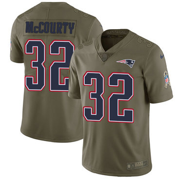 Nike Patriots #32 Devin McCourty Olive Men's Stitched NFL Limited 2017 Salute To Service Jersey Nike Patriots #32 Devin McCourty Olive Men's Stitched NFL Limited 2017 Salute To Service Jersey