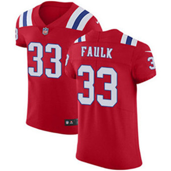Nike Patriots #33 Kevin Faulk Red Alternate Men's Stitched NFL Vapor Untouchable Elite Jersey Nike Patriots #33 Kevin Faulk Red Alternate Men's Stitched NFL Vapor Untouchable Elite Jersey