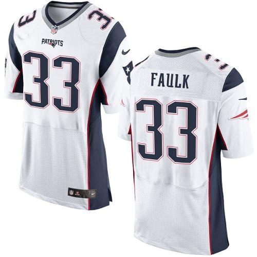 Nike Patriots #33 Kevin Faulk White Men's Stitched NFL New Elite Jersey Nike Patriots #33 Kevin Faulk White Men's Stitched NFL New Elite Jersey