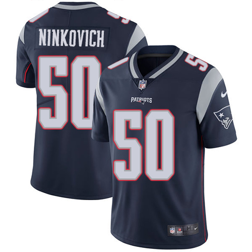 Nike Patriots #50 Rob Ninkovich Navy Blue Team Color Men's Stitched NFL Vapor Untouchable Limited Jersey