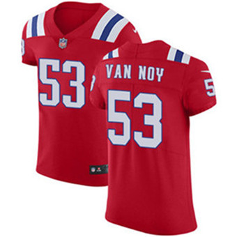 Nike Patriots #53 Kyle Van Noy Red Alternate Men's Stitched NFL Vapor Untouchable Elite Jersey Nike Patriots #53 Kyle Van Noy Red Alternate Men's Stitched NFL Vapor Untouchable Elite Jersey