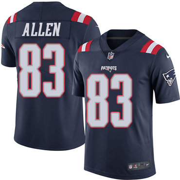Nike Patriots #83 Dwayne Allen Navy Blue Men's Stitched NFL Limited Rush Jersey Nike Patriots #83 Dwayne Allen Navy Blue Men's Stitched NFL Limited Rush Jersey