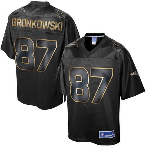 Nike Patriots #87 Rob Gronkowski Pro Line Black Gold Collection Men's Stitched NFL Game Jersey Nike Patriots #87 Rob Gronkowski Pro Line Black Gold Collection Men's Stitched NFL Game Jersey