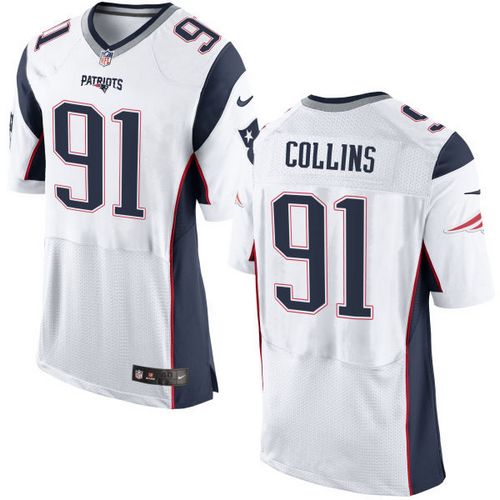 Nike Patriots #91 Jamie Collins White Men's Stitched NFL New Elite jerseys Nike Patriots #91 Jamie Collins White Men's Stitched NFL New Elite jerseys