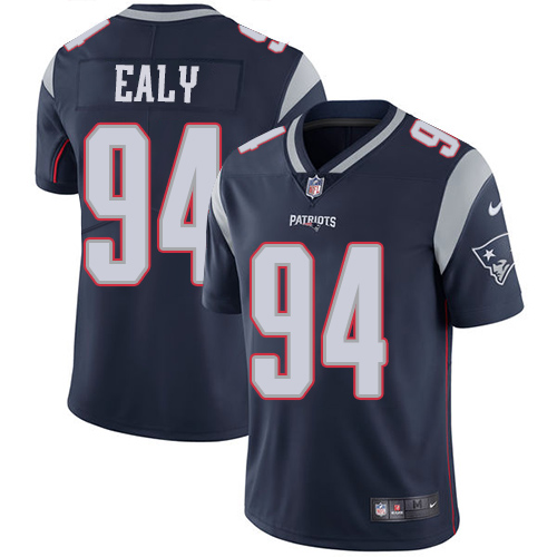 Nike Patriots #94 Kony Ealy Navy Blue Team Color Men's Stitched NFL Vapor Untouchable Limited Jersey