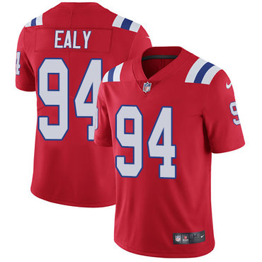 Nike Patriots #94 Kony Ealy Red Alternate Men's Stitched NFL Vapor Untouchable Limited Jersey