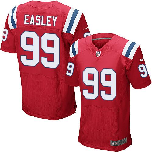 Nike Patriots #99 Dominique Easley Red Alternate Men's Stitched NFL Elite Jersey Nike Patriots #99 Dominique Easley Red Alternate Men's Stitched NFL Elite Jersey