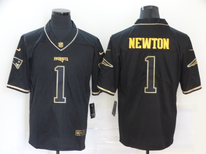 Nike Patriots 1 Cam Newton Black Gold Vapor Untouchable Limited Jersey Nike Patriots 1 Cam Newton Black Gold Vapor Untouchable Limited Jersey