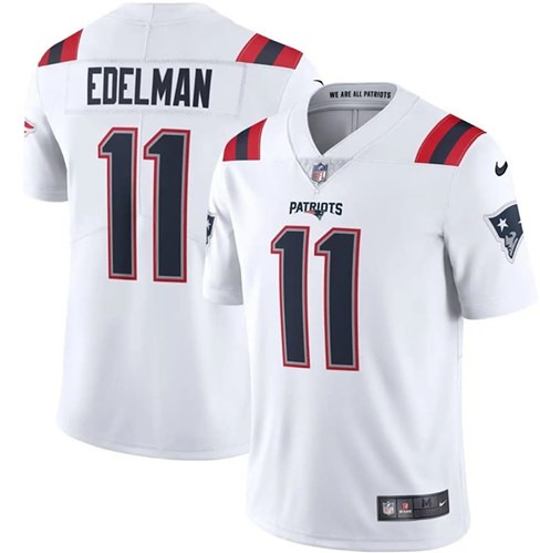 Nike Patriots 11 Julian Edelman White 2020 New Vapor Untouchable Limited Jersey Nike Patriots 11 Julian Edelman White 2020 New Vapor Untouchable Limited Jersey