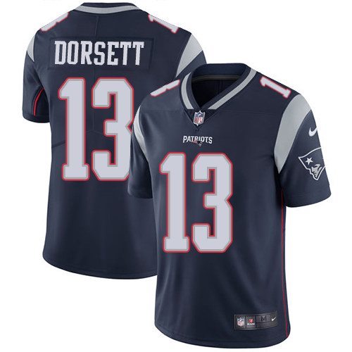 Nike Patriots 13 Phillip Dorsett Navy Vapor Untouchable Limited Jersey Nike Patriots 13 Phillip Dorsett Navy Vapor Untouchable Limited Jersey