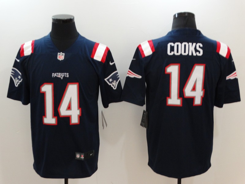 Nike Patriots 14 Brandin Cooks Navy Color Rush Limited Jersey Nike Patriots 14 Brandin Cooks Navy Color Rush Limited Jersey