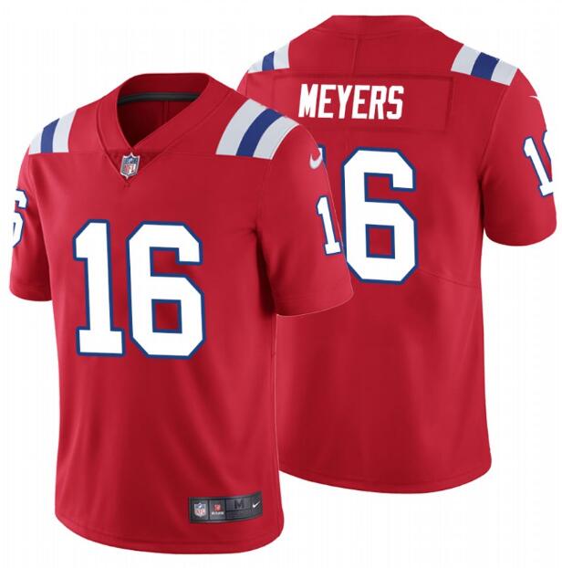 Nike Patriots 16 Jakobi Myers Red Vapor Untouchable Limited Jersey Nike Patriots 16 Jakobi Myers Red Vapor Untouchable Limited Jersey