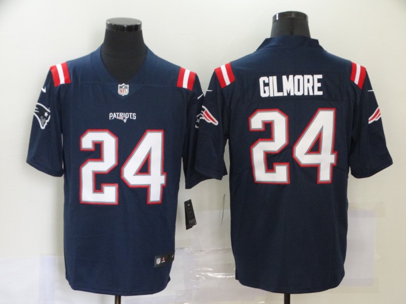 Nike Patriots 24 Stephon Gilmore Navy New Vapor Untouchable Limited Jersey Nike Patriots 24 Stephon Gilmore Navy New Vapor Untouchable Limited Jersey