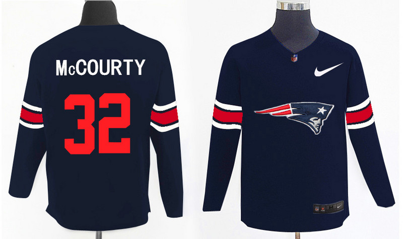 Nike Patriots 32 Devin McCourty Navy Knit Sweater Nike Patriots 32 Devin McCourty Navy Knit Sweater