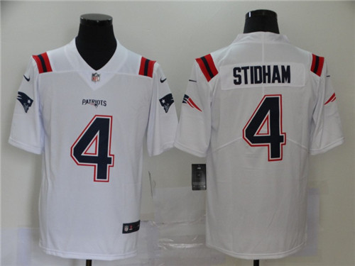 Nike Patriots 4 Jarrett Stidham White 2020 New Vapor Untouchable Limited Jersey Nike Patriots 4 Jarrett Stidham White 2020 New Vapor Untouchable Limited Jersey